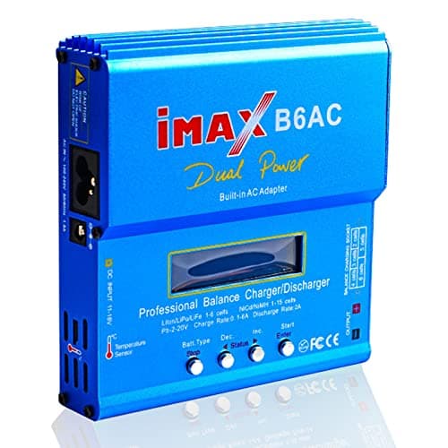 WANGCL IMAX B6AC Lipo Cargador de batería B6 80W LCD digital Lipo cargador 11-18V con adaptador para plomo-ácido NI-CD/NI-MH 1-6S LI-PO