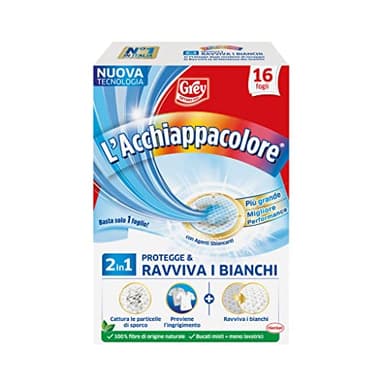 Grey Grey Splendibianco - 16 hojas de 30 g para blanquear la ropa blanca