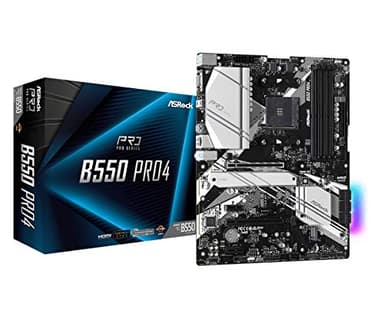 Asrock Placa B550 PRO4 AMD AM4 4DDR4 HDMI PCIE3.0 SATA3 USB3.2 ATX