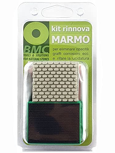Kit de restauración de mármol para eliminar arañazos, manchas de corrosión ácida, inclusiones de piedra caliza en mármol, travertino y piedra caliza