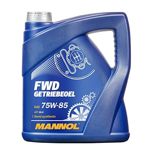 MANNOL | Aceite para Engranajes FWD 75W-85 | API GL-4 | MN8101-4 | 4L | Lubricante Semisintético para Transmisiones Manuales | Protección Antidesgaste y Cambio Suave