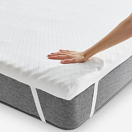 Pikolin Home - Topper Viscoelástico de Hotel - Multizonas - Sobrecolchón Colchoncillo de Grosor 7 cm, para Cama de 150, Desenfundable y Transpirable, Cubre Colchón Viscoelástico, 150 x 200 cm