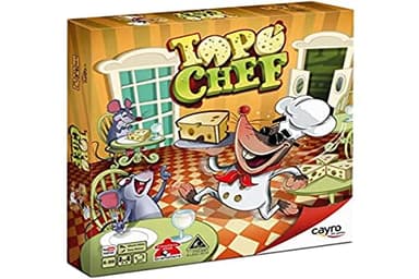 Cayro - Topo Chef - Juego De Mesa Infantil - Desarrollo De Habilidades Cognitivas - Aprende Jugando A Cocinar - Fomenta La Creatividad Culinaria - Juego Educativo Y Divertido
