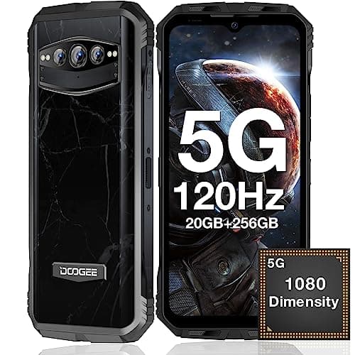 DOOGEE V30T [2024] Movil Todoterreno 20GB+256GB(SD 2TB), 10800mAh Batería 66W, Dimensity 1080 Octa-Core, 6.58" FHD+ 120Hz, Cámara Triple 108MP, Android 12 Smartphone Antigolpes IP68IP69K/NFC/WIFI-6
