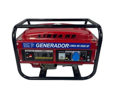 Generador Eléctrico Monofásico a Gasolina - 2500W de Potencia Continua, 220V - Energía Sin Interrupciones