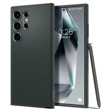 Spigen Funda Liquid Air Compatible con Samsung Galaxy S24 Ultra 5G - Verde Cian