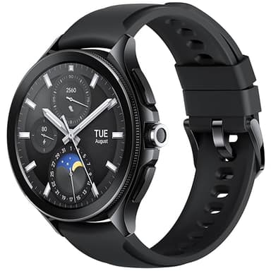 Xiaomi Watch 2 Pro, Versión Bluetooth, Qualcomm Snapdragon W5+ Gen 1, Wear OS x MIUI Watch, Pantalla AMOLED 1,43", Monitor Frecuencia Cardíaca y Sueño, Negro (Versión ES + 3 años de garantía)