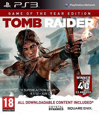 Square Enix Tomb Raider Game Of The Year Edition, PS3 Básica + DLC PlayStation 3 vídeo - Juego (PS3, PlayStation 3, Acción / Aventura, Modo multijugador, M (Maduro))