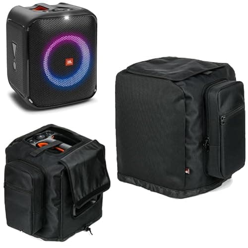 BeisDirect Funda protectora de viaje para altavoz JBL Partybox Encore Essential, altavoz portátil, funda de almacenamiento para accesorios de audio Bluetooth Partybox Encore Essential, Black, moderno