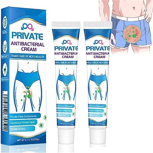 EXQST Crema para el Tratamiento de la picazón inguinal, Crema antipicazón para Las Partes privadas de los Hombres, Crema para los genitales Masculinos, Crema tópica antipicazón de reparación Profunda