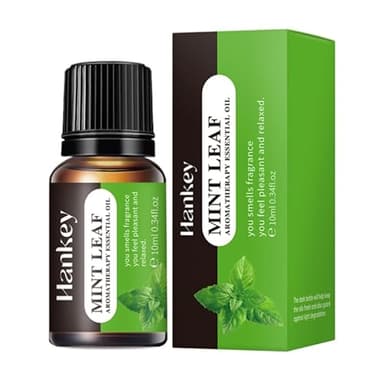 CASANOVA® - Aceite Esencial De Menta 10ml Para Humidificador Aromaterapia Natural Aromas Bio Difusor Ambientador Perfumes Hogar Aceites Esenciales Puros Incienso Velas Esencias (10ml, Menta)