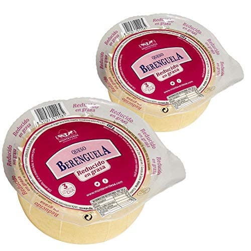 Queso de Vaca Reducido en Grasa - Queso suave, tierno y reducido en grasa ideal para aquellas personas que quieren seguir una dieta baja en calorías (2 Piezas de Queso)