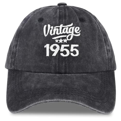 Rebundex 1955 Regalo Hombre Cumpleaños Original Gorra Regalo Cumpleaños Hombre Originales 70 Años Regalo Cumpleaños Hombre Original Regalo Mujer Cumpleaños Original Regalos Cumpleaños Mujer 70 Años
