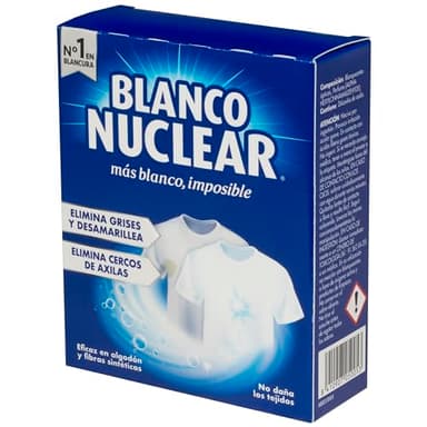 Iberia Blanco Nuclear - Blanqueante en polvo, 6 sobres, 120gr