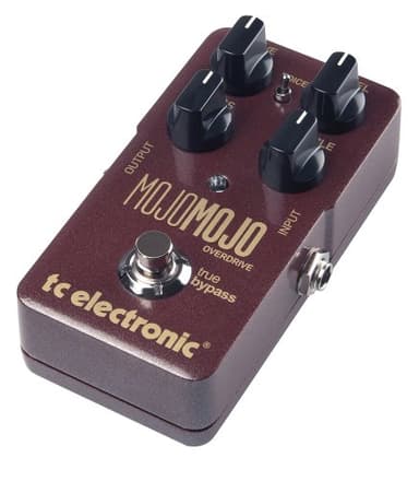 TC Electronic MOJOMOJO OVERDRIVE Excepcional pedal de sobremarcha con espacio libre adicional, controles precisos y un interruptor de voz