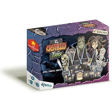 Atomo Games El castillo del Terror | Juego de Mesa infantil para Niños a partir de 6 Años | Juego de Mesa Divertido y Familiar de Cartas
