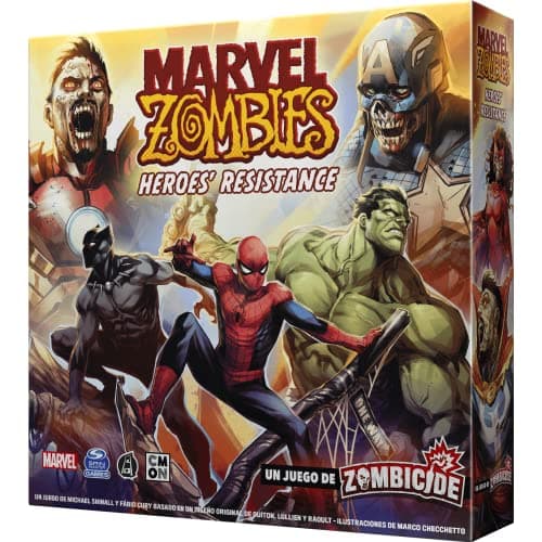 CMON | Marvel Zombies: Heroes' Resistance | Juego de Mesa Cooperativo en el Apocalipsis Zombi| A Partir de 14 Años | De 1 a 6 Jugadores | 60 Minutos por Partida | Español