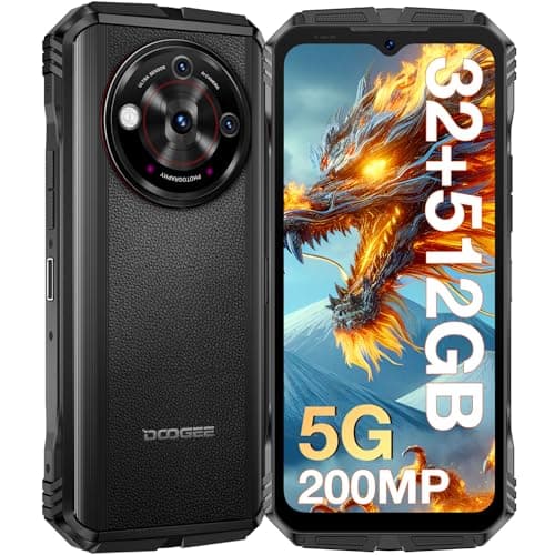 DOOGEE V30PRO [2024] Movil Resistente 32GB+512GB, Cámara Triple 200MP+Visión Nocturna, 6.58" FHD+ 120Hz, 10800mAh Batería, Dimensity 7050, Android 13 Movil Todoterreno 5G, IP68IP69K/NFC/WiFi6/Huella