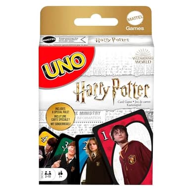 Mattel Games, UNO Harry Potter, Juego de cartas (FNC42)