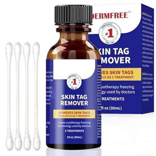 30ml Verrugas Remover, Skin Tag Remover, Líquido De Eliminación De Verrugas, Removedor De Verrugas, Contra Las Verrugas en Manos y Pies, Rápida y Eficaz, Fácil De Usar