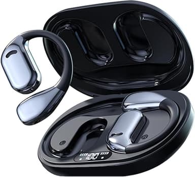 Audífonos Traductor de Idiomas, Auriculares de Traducción en Tiempo Real, Auriculares Inalámbricos de Traducción Bluetooth, Auriculares Traductores AI, Auriculares Abiertos Bluetooth para Viajes