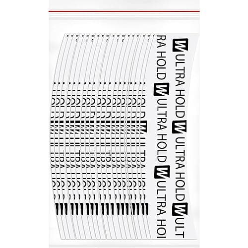 Walker Tape - Pack de 36 cintas adhesivas de fijación extrafuerte Ultra Hold con contorno en forma de C