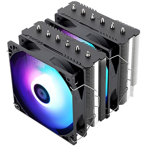 Thermalright Peerless Assassin 120 SE ARGB CPU Air Cooler, 6 Heat Pipes Cpu Cooler, Doble Ventilador PWM De 120 mm, Tecnología AGHP, Para AMD AM4 AM5/Intel 1700/1150/1151/1200
