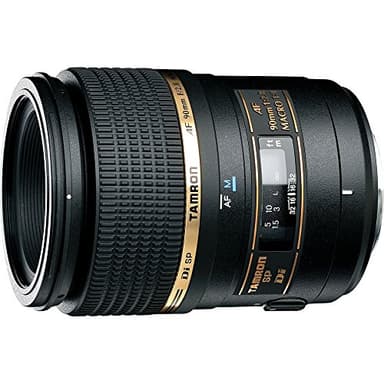 Tamron SP AF 90 mm F/2.8 di MACRO 1:1 - Objetivo para Nikon (distancia focal fija 90mm, apertura f/2.8, macro, diámetro: 55mm) negro (272ENII)