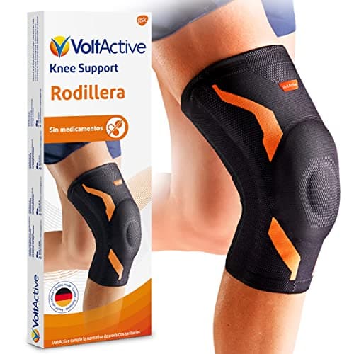 Voltactive Rodillera Con Tecnología 3D, Ayuda en la Movilidad de la Articulación, Sin Medicamentos, Talla L, 1 Unidad