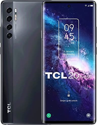 TCL 20 Pro 5G - Smartphone 256GB, 6GB RAM, Dual Sim, Moondust Gray