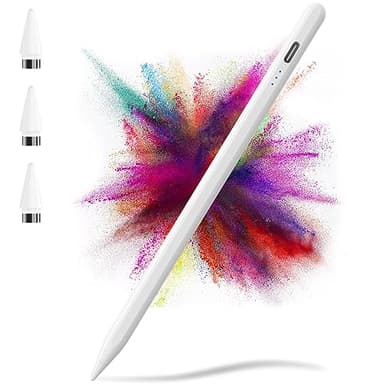 TQQ Lapiz para Tablet Universal, 2.0 Lapiz Tablet con Rechazo de Palma, Alta Precisión y Sensibilidad de Inclinación, Compatible con Samsung iPad, Lenovo, Xiaomi, Android, Huawei y teléfonos