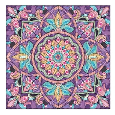 DCIDBEI Diamond Painting Special 30x30cm 5D Pintura de Diamante Mandala Pintura por Números Imágenes Mandala Bordado Pintar con Diamantes Mandala para Adultos Animales kit Punto de Cruz