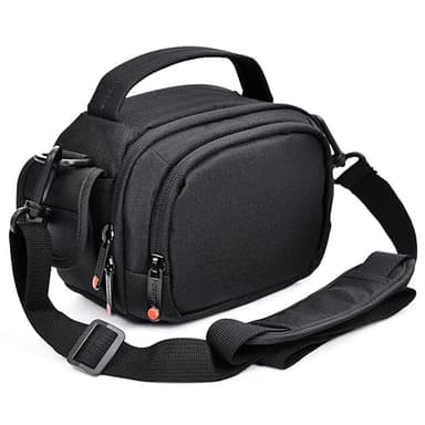 FOSOTO Funda para Handycam, Bolsa Protectora Videocámara, Estuche para Cámara Digital Handycam para Panasonic HC-V180 X1500, Sony HDR-CX240 CX405 CX625 FDR-AX43 AX53 AX33