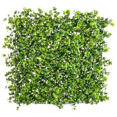 LOLAhome Jardín Vertical Artificial Premium Estilo Enredadera | 1 Panel de 50x50 cm | 5 años protección UV | Realista y Elegante, Fácil instalación | Interior y Exterior | Jardín Vertical