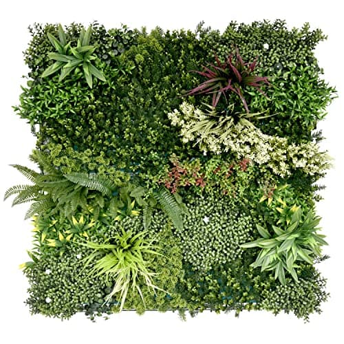 BONERVA | Jardín Vertical Artificial Bahamas | Pack 3 Piezas 100x100 Cm (3m²) | Planta Artificial decoración para hogar, Oficina, Hotel, Restaurante | MAL1217