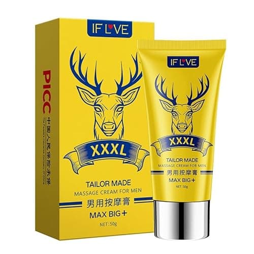 Crema revitalizante para hombres, aceite de masaje para el agrandamiento, crema de alivio para los cuerpos cavernosos