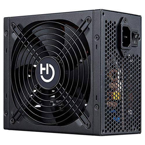 Hiditec | Fuente de Alimentación para PC BZ750w | Fuente de Alimentación para Caja pc Gamer | PC silencioso | para PC portátiles y Sobremesa | Formato ATX | 80 Plus Bronze