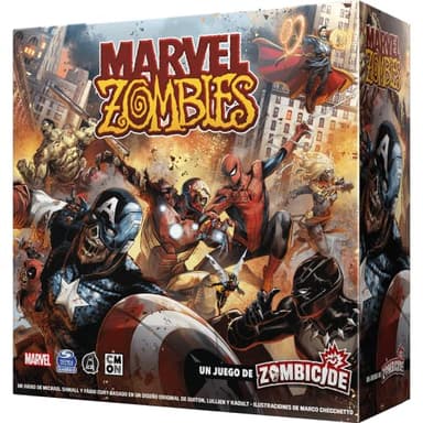 CMON | Marvel Zombies | Sé un Héroe Zombificado en el Apocalipsis Zombi | Juego de Estrategia Cooperativo| A Partir de 14 Años | De 1 a 6 Jugadores | 60 Minutos por Partida | Español