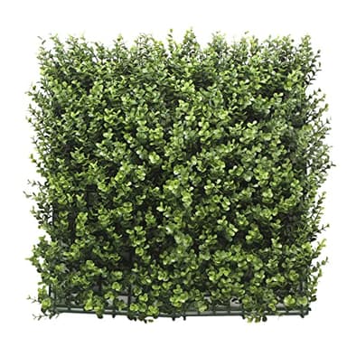 BONERVA | Jardín Vertical Artificial Buxus | Pack 4 Piezas 50x50cm (1m²) | Planta Artificial Decorativa para hogar, Oficina, Hotel, Restaurante, etc | MAL1202