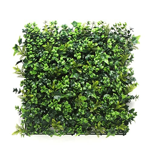 BONERVA | Jardín Vertical Tropical | Pack 4 Piezas 50x50cm (1m²)| Planta Artificial Decorativa para hogar, Restaurante, Oficina, Hotel, etc | MAL1210