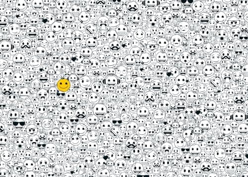 Ravensburger 12000606 - Challenge Emoji - puzzle 1000 piezas – puzzle adultos y niños a patir de 14 años, puzzle adultos dificiles