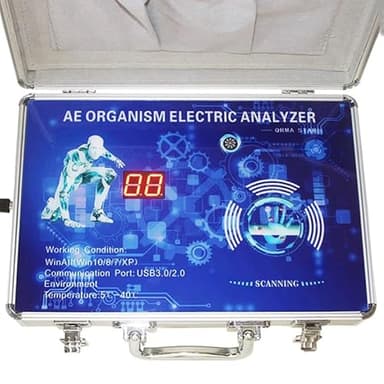 GBHJJ Analizador CuáNtico, Analizador De Salud De Todo El Cuerpo con Soporte MultilingüE, Biorresonancia De MáQuina De Biorresonancia, Dispositivo De Cuidado Previo del Cuerpo para Hombre Y Mujer