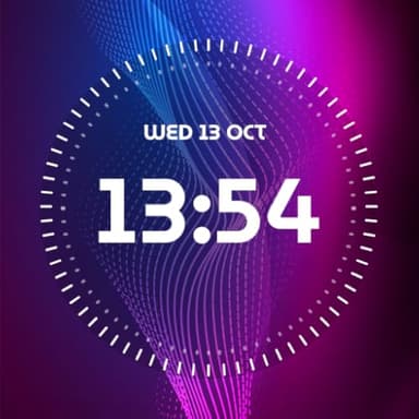Fondo de Pantalla Reloj Digital