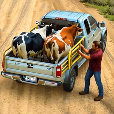 Wild Animal Transport Truck Driver Simulator Game